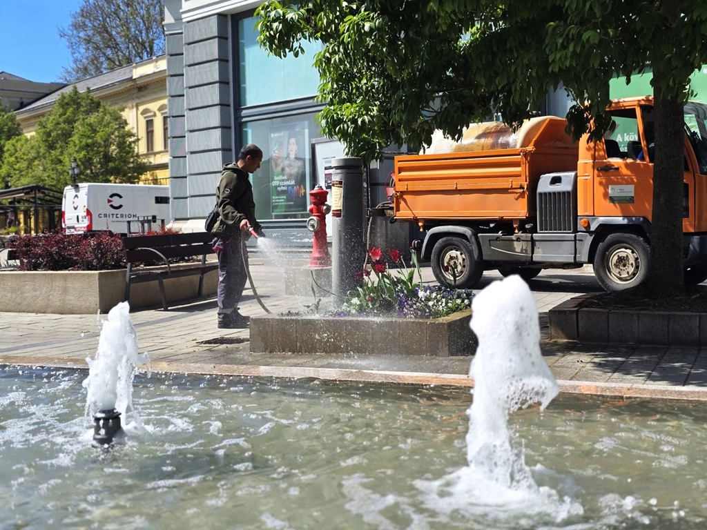 Tavaszi városüzemeltetési munkák